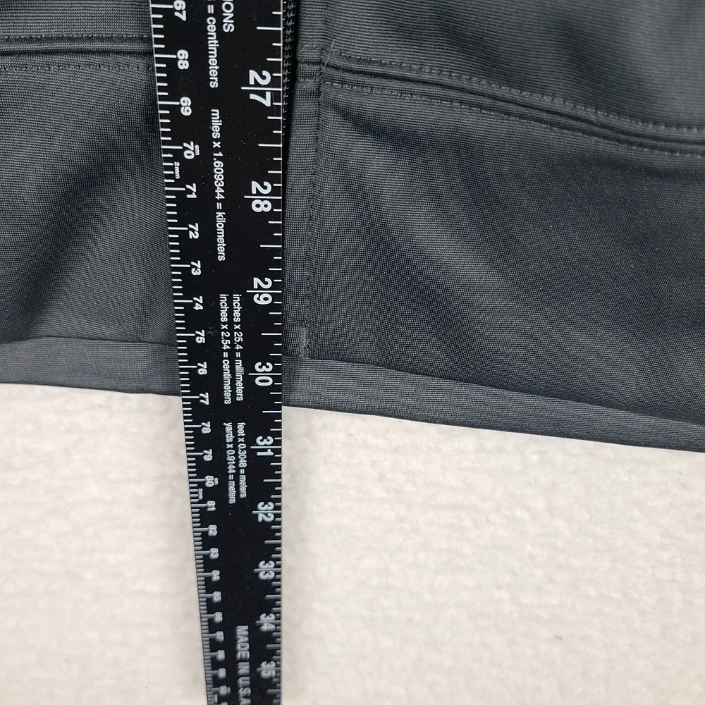 Nike Sweater Mens Large Dark Gray Full‎ Zip Performance Overtime Track Jacket